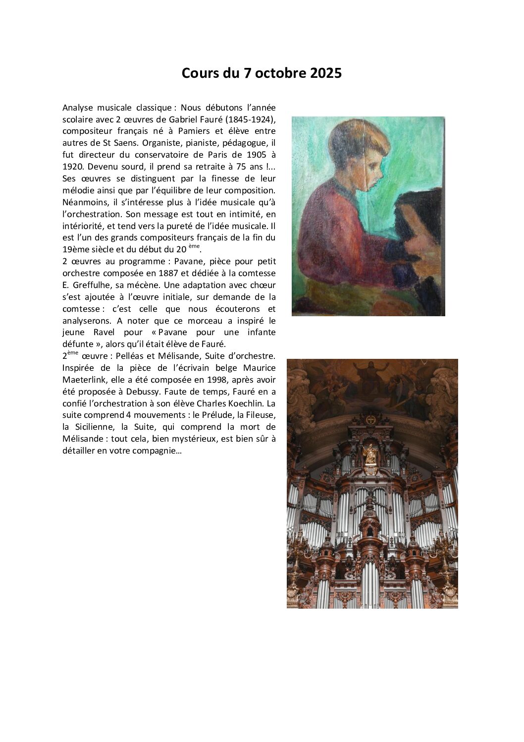 analyse musicale classique