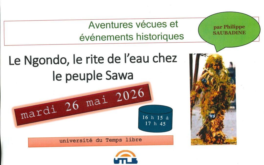 Le Ngondo – cours du mardi 26 mai