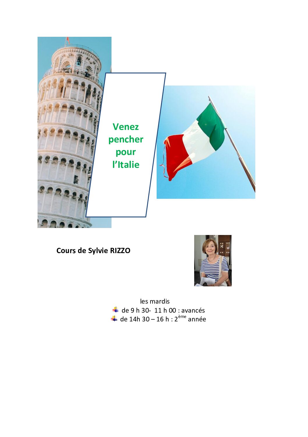 Atelier d’italien