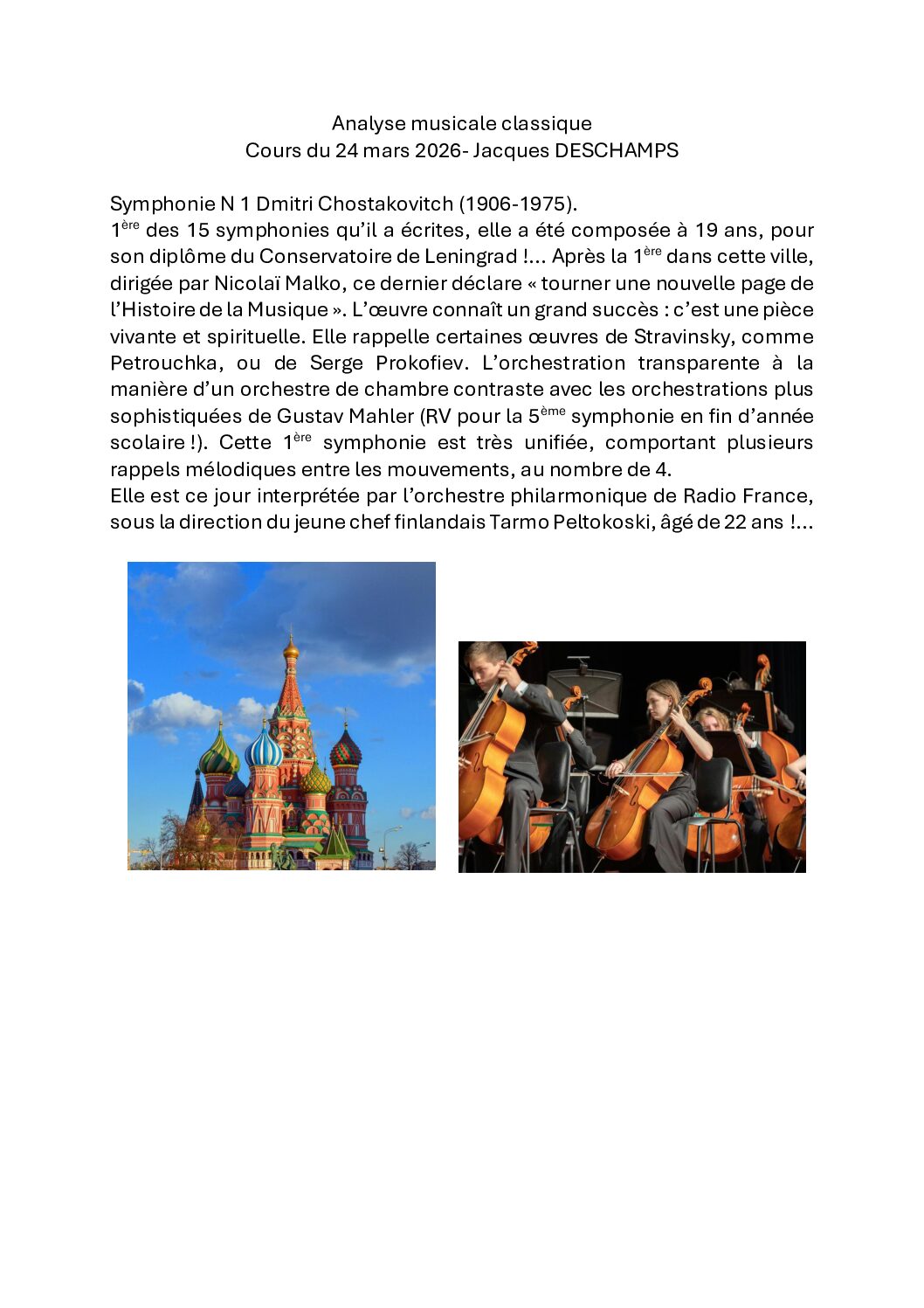 analyse musicale classique