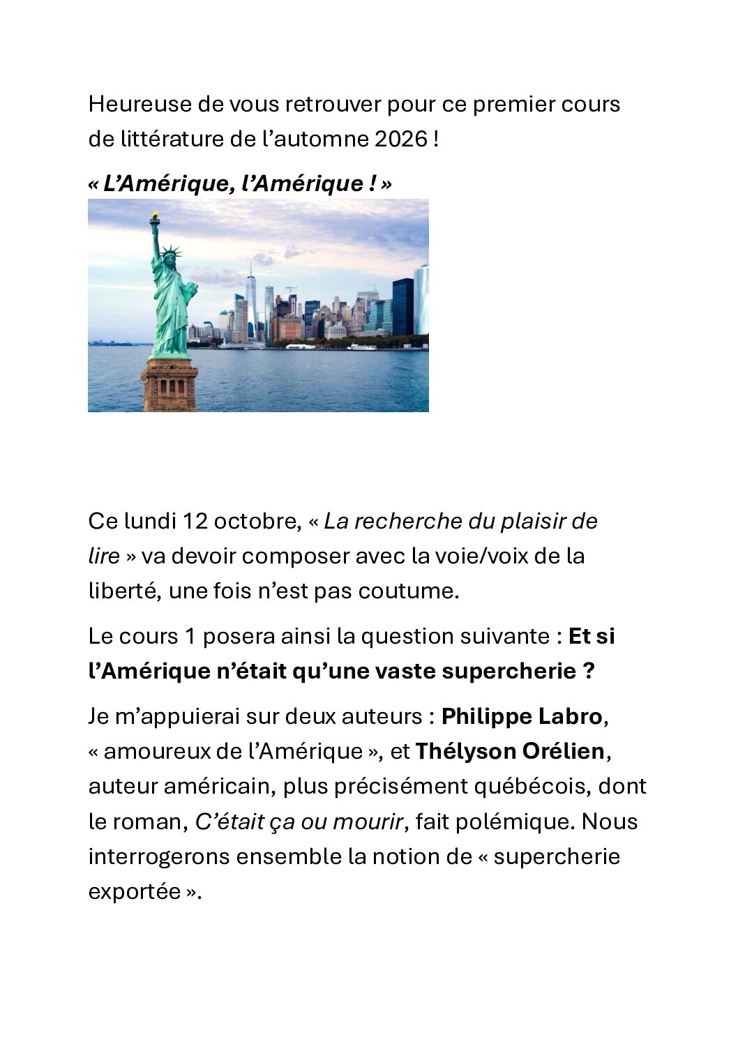 Littérature